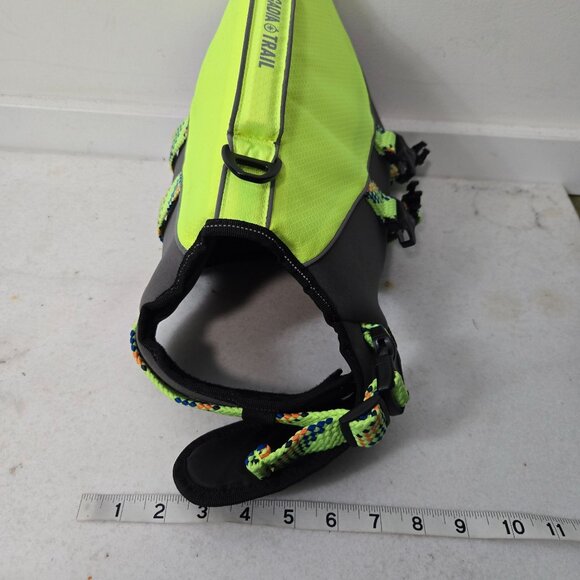 Arcadia Trail High Visibility Flotation Aid Life Jacket For Dogs Yellow Size S - Picture 13 of 13
